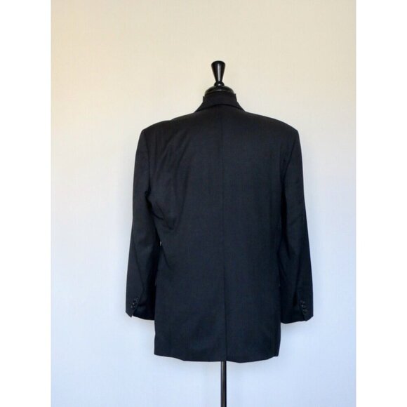 NEW! HUGO BOSS Super 100 Sport Coat Suit Jacket 100% Virgin Wool Gray SZ 42R - Picture 3 of 8